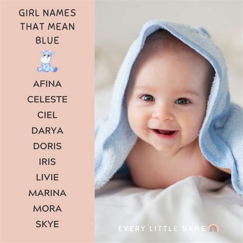 names meaning blue for girls.